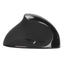 Left Hand Vertical Mouse 2.4G Wireless Vertical Ergonomic Mouse Rechargeable Mouse with USB Adapter Adjustable DPI for PC Black - Zambeel