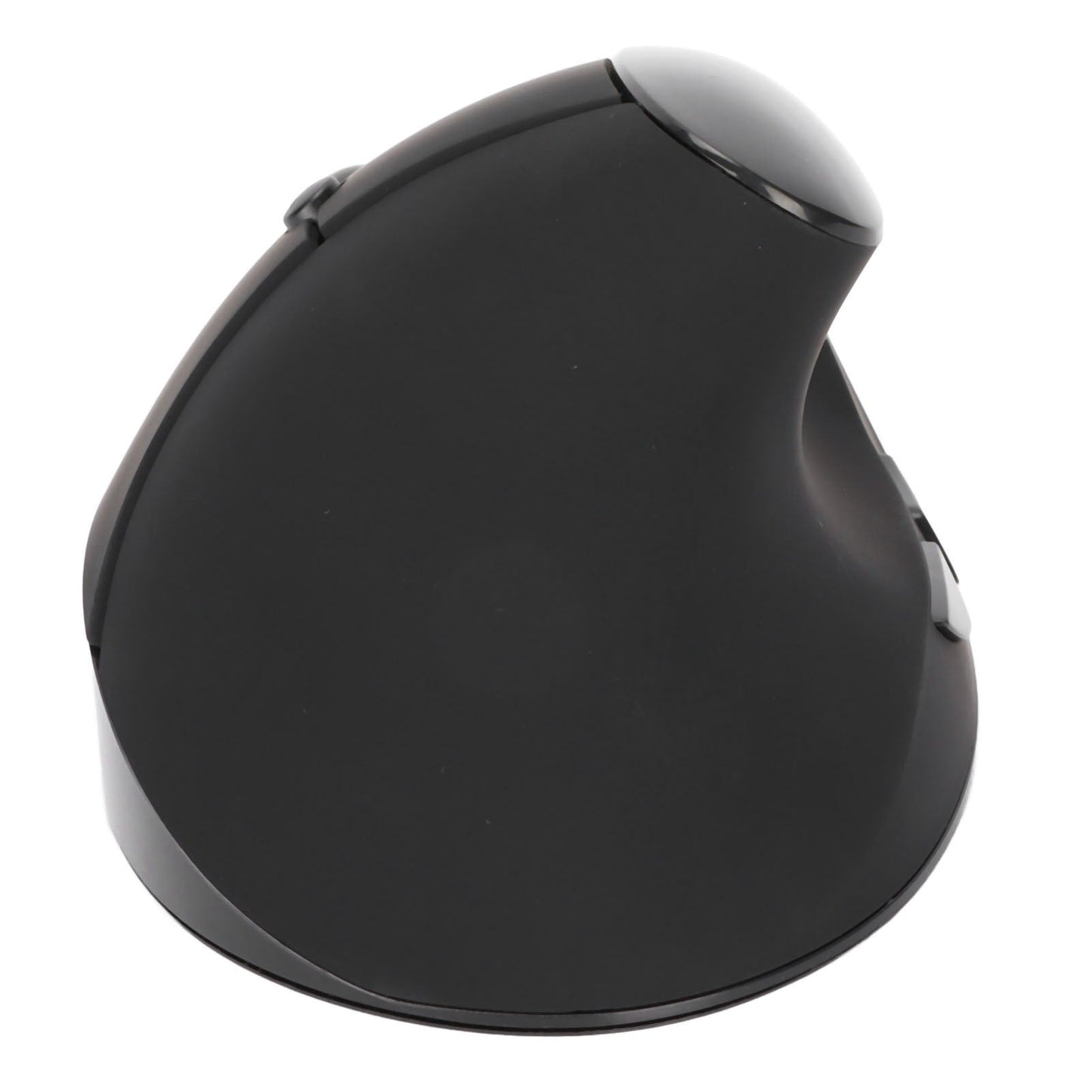 Left Hand Vertical Mouse 2.4G Wireless Vertical Ergonomic Mouse Rechargeable Mouse with USB Adapter Adjustable DPI for PC Black - Zambeel