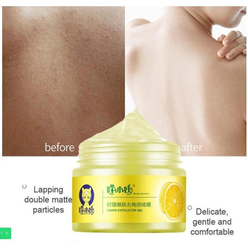 Lemon Cutin Gel Dead Skin Cleaning Pore Facial General Scrub - Zambeel