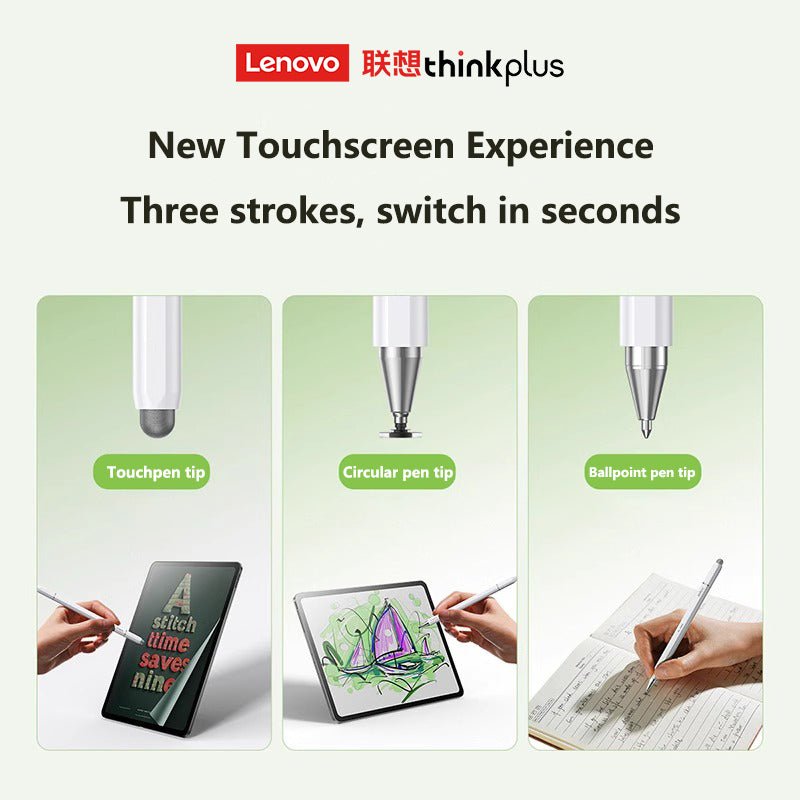 Lenovo - Thinkplus Touch Screen Pen - Zambeel