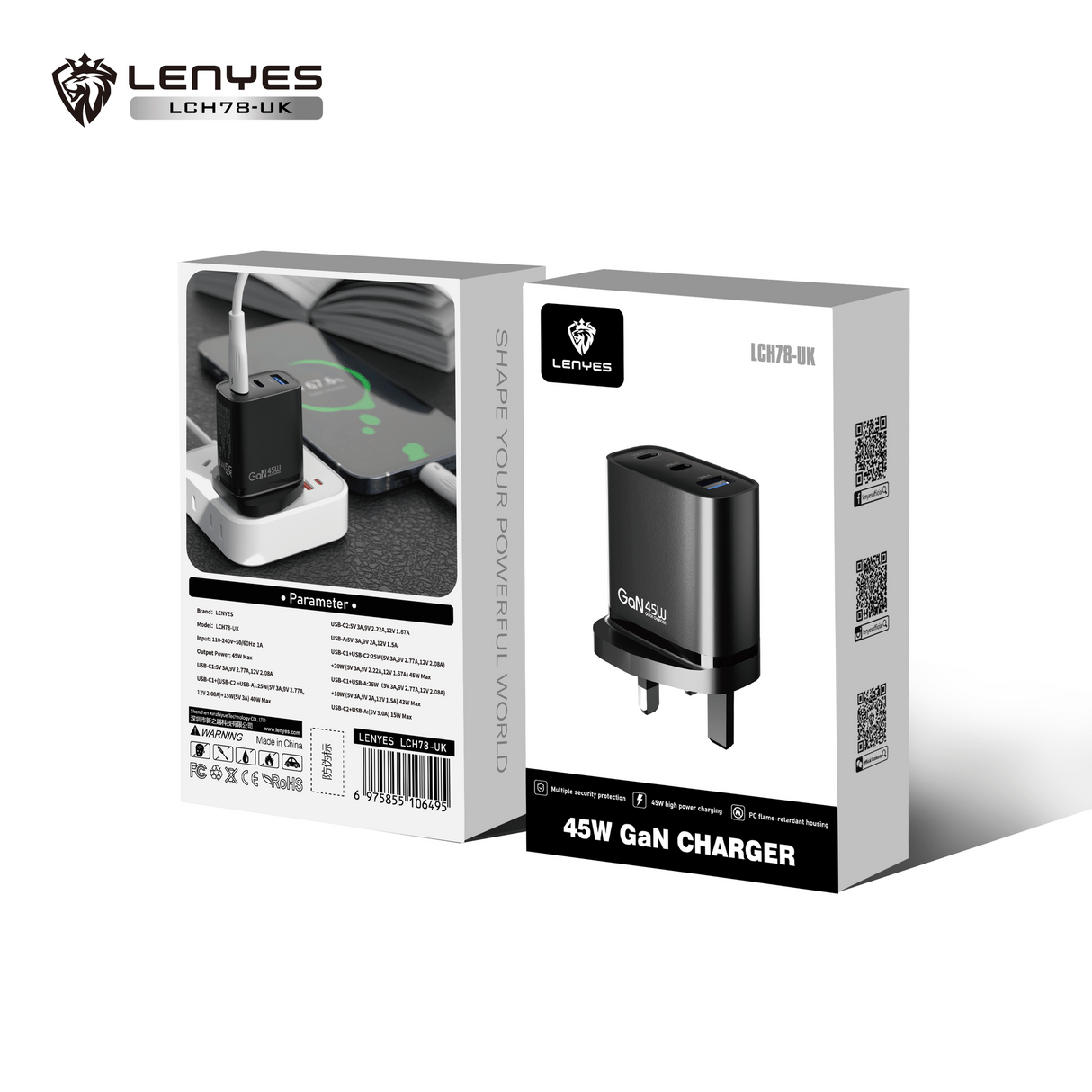 Lenyes - Gan Charger - Zambeel