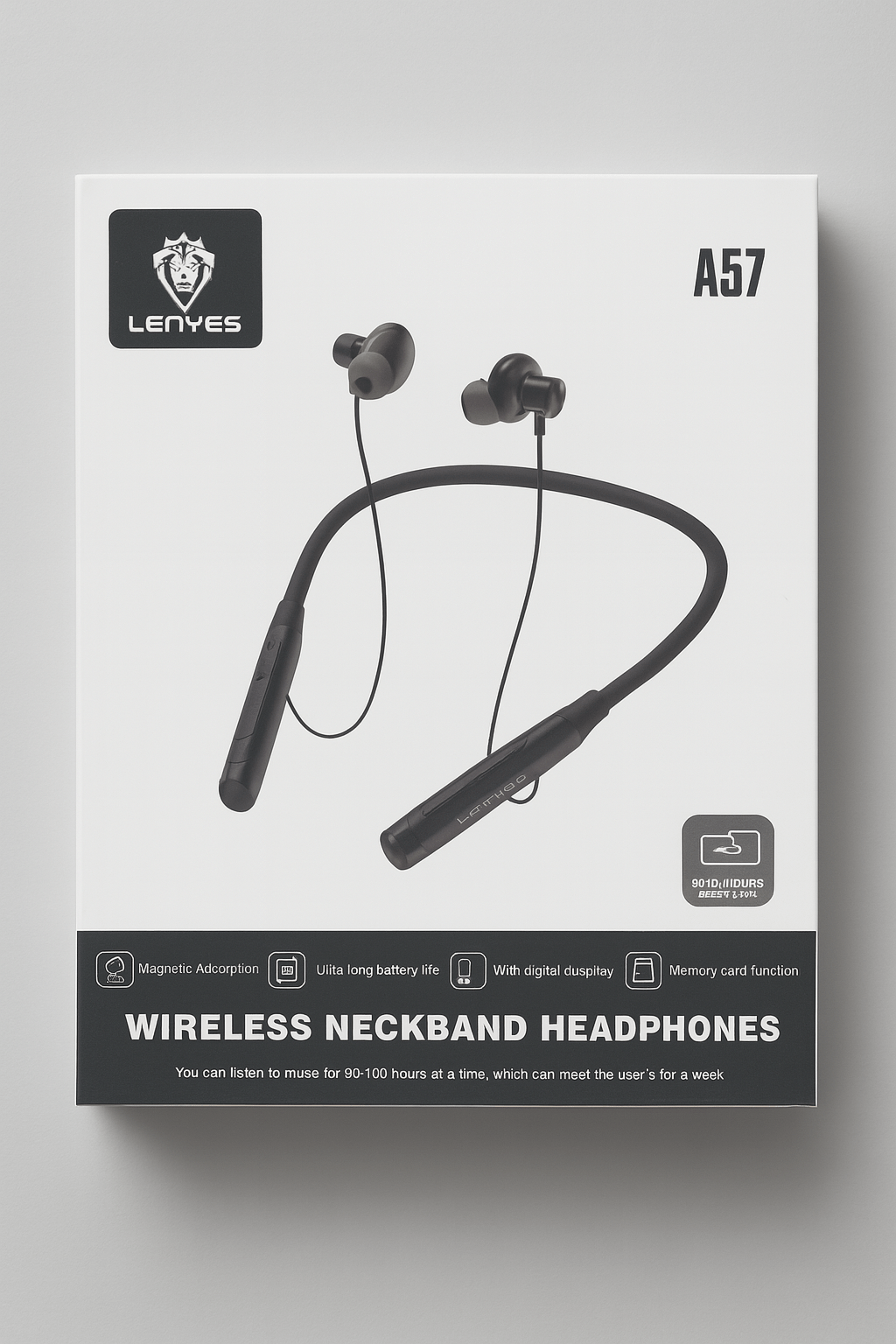 Lenyes - Wireless Neckband Headphones - Zambeel