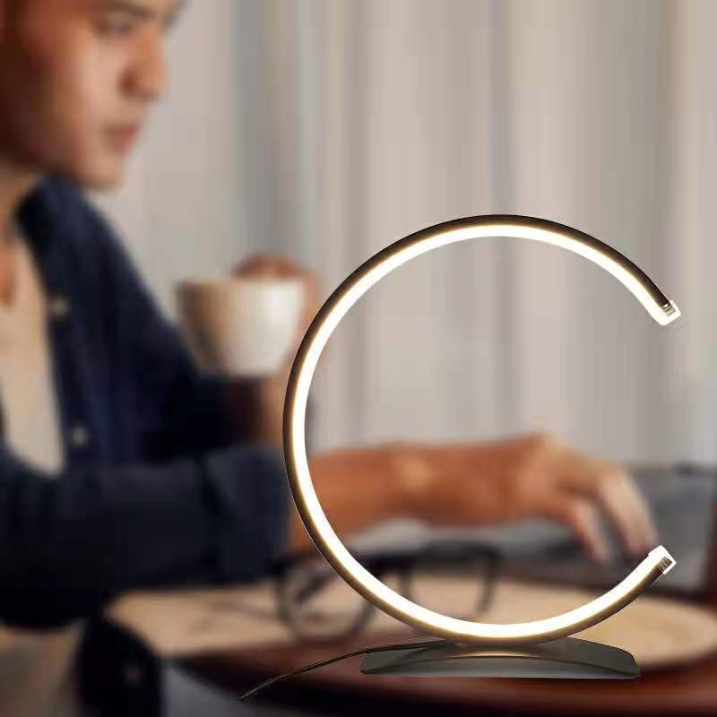 Letter LED Table Lamp Eye Protection Three - tone Light Smart Table Lamp Night Light - Zambeel