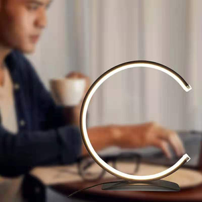 Letter LED Table Lamp Eye Protection Three - tone Light Smart Table Lamp Night Light - Zambeel
