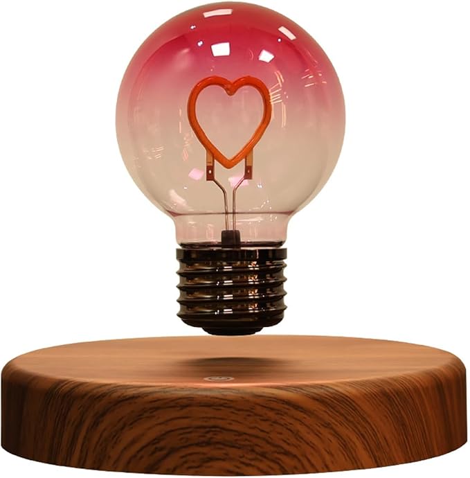 Levitating Heart LED Bulb Lamp © - Zambeel