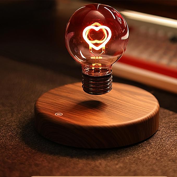 Levitating Heart LED Bulb Lamp © - Zambeel