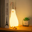 Lie Flat Duck Silicone Night Light Children's Bedside Table Lamp LED Smart With Sleep Night Light Pat Dimming Atmosphere Table Lamp Gift - Zambeel