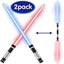 Lightsaber Kids - 2 Pack - LED Light Up Saber With Sound Retractable 7 Colors Light Saber Sword For Boys Kids Party Favors - Zambeel