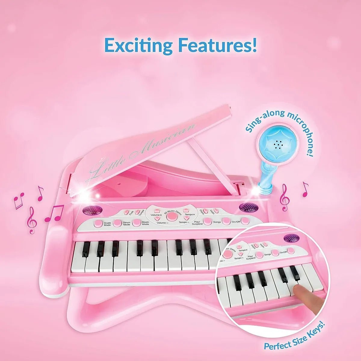 Little American - Multifunction Happy Piano - Zambeel