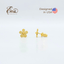 Little Flower Stud | Stainless Steel | 18K Gold Plated - Zambeel