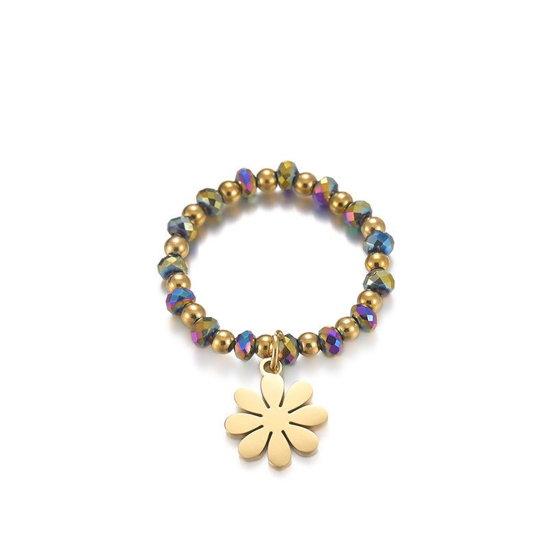 Little Stretch Ring For Women Minimalist Star - Zambeel