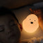 Little White Bear Pat Light Silicone Soft Light Sleep Light Night Light - Zambeel