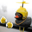 Little Yellow Duck Electric Vehicle Self - Propelled Motorcycle Ornaments - Zambeel