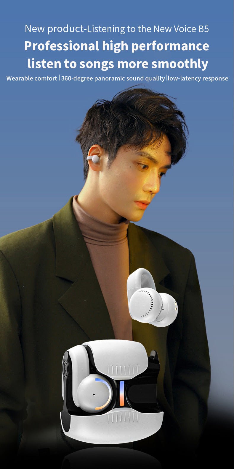 Long Endurance Gaming Casual Headset - Zambeel