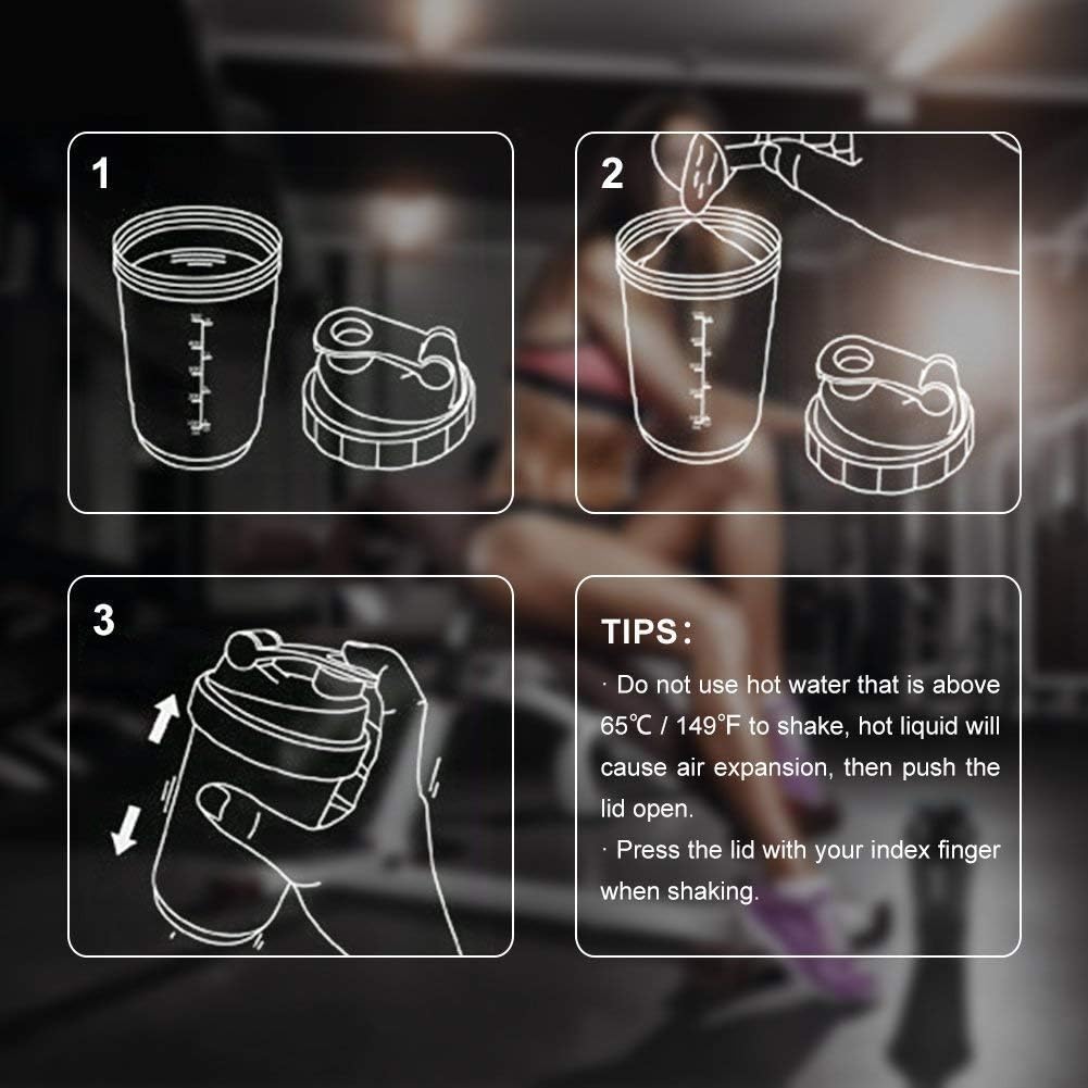 LORDEX - Body Armor Protein Shaker Bottle - Zambeel