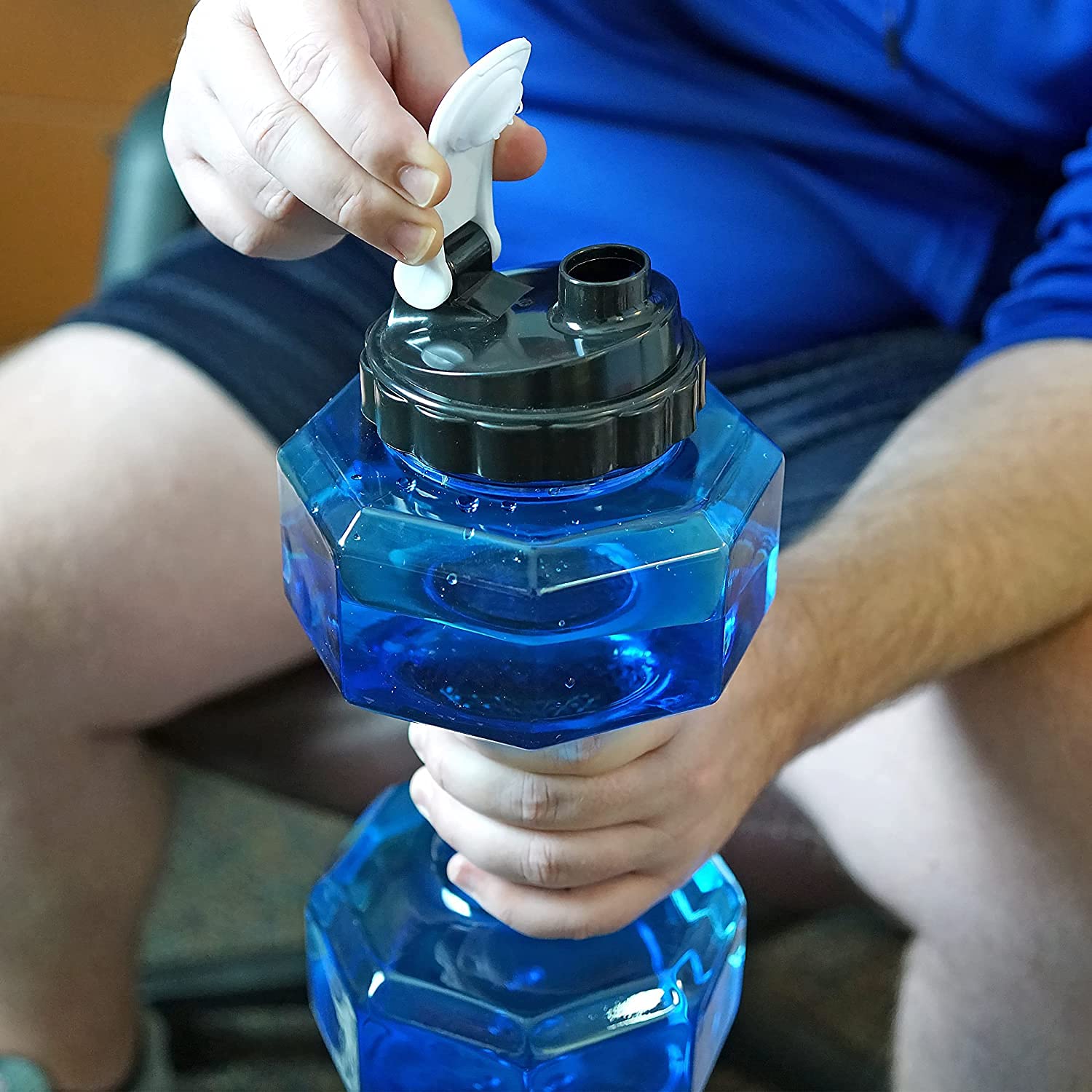 LORDEX - Dumbbell Shape Water Bottle - Zambeel