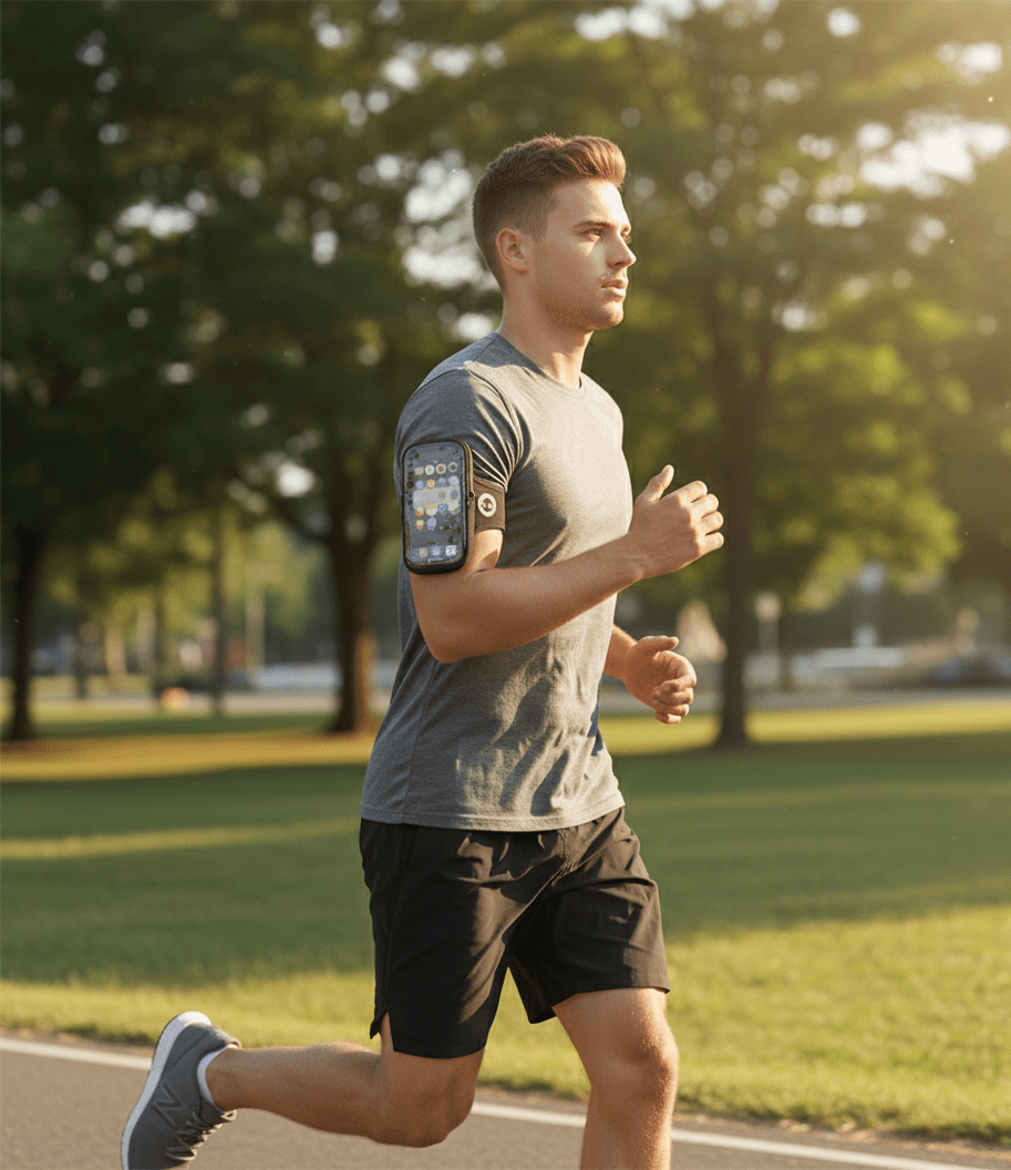 Lordex - Fitness Sports Armband for Mobile Phones - Zambeel