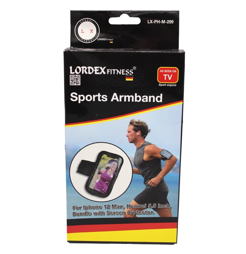 Lordex - Fitness Sports Armband for Mobile Phones - Zambeel