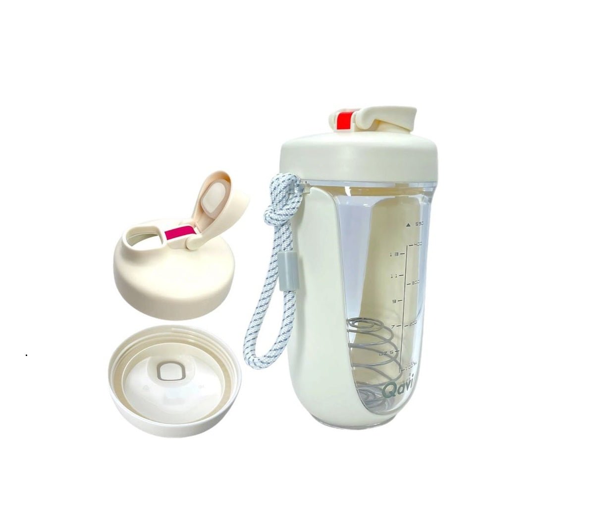 LORDEX - Qavi Premium Shaker Bottle with Rope Handle - Zambeel