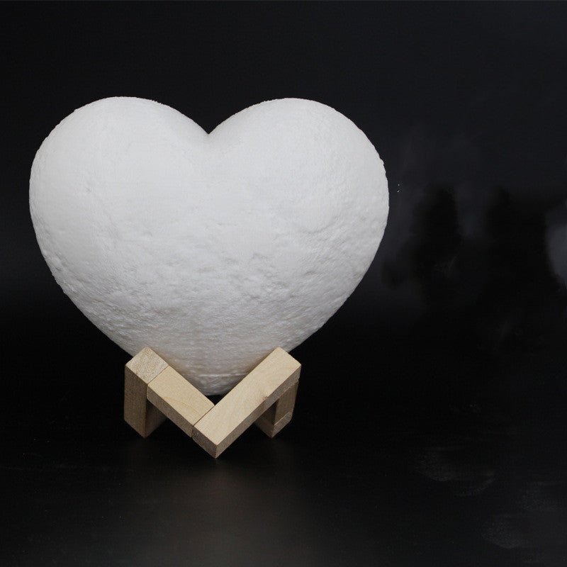 Love Night Light Valentine'S Day Heart - Shaped Moon Light - Zambeel