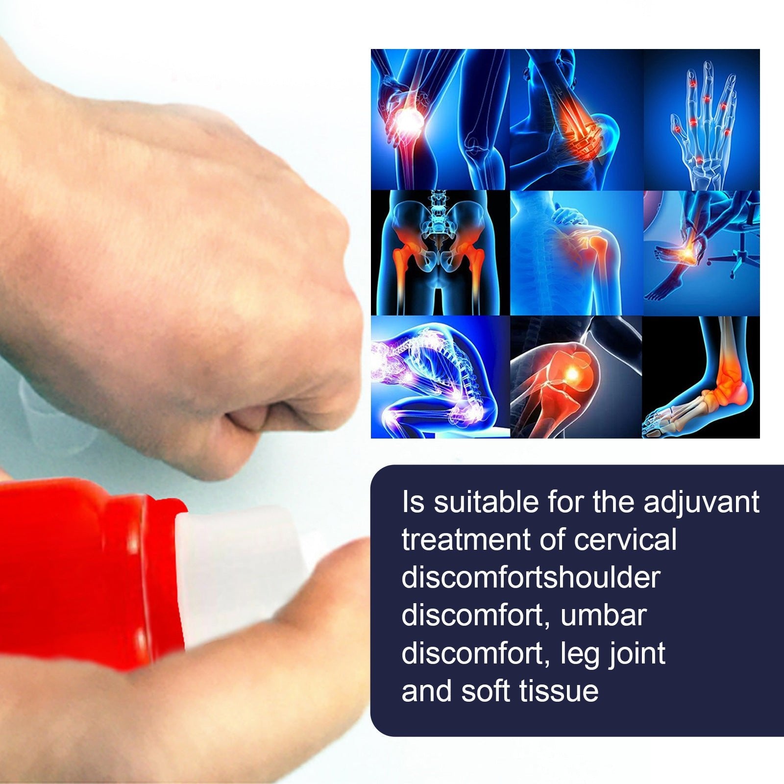 Lumbar Leg Joint Discomfort Relief Spray Joint Cold Compress Lotion - Zambeel