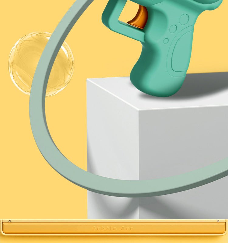 Luminous Bubble Gun Gatling Electric Children's Small Toys - Zambeel