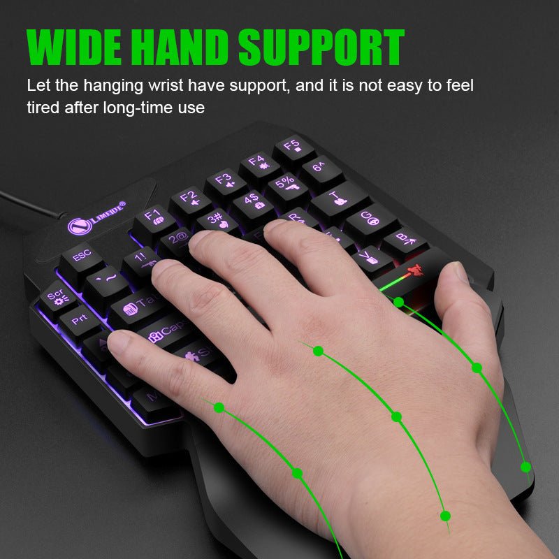 Luminous Gaming Mechanical Keyboard Mouse Converter - Zambeel