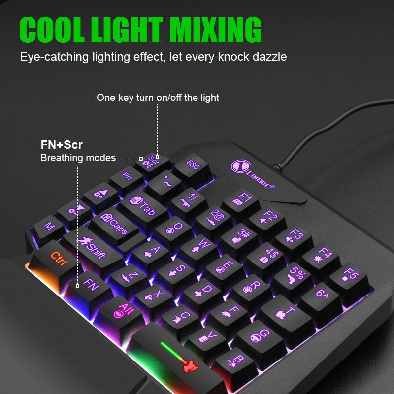 Luminous Gaming Mechanical Keyboard Mouse Converter - Zambeel