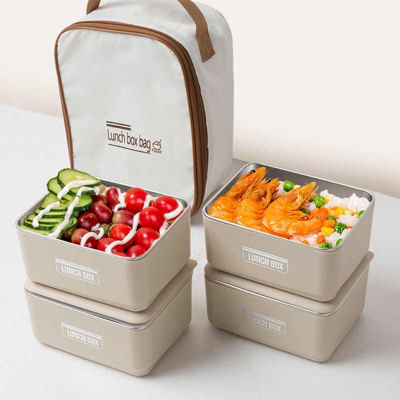 Lunch Box Set with Insulated Carry Bag - Zambeel