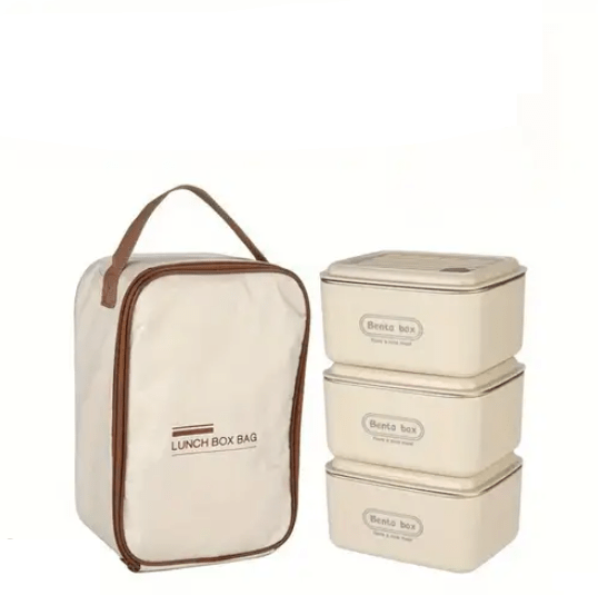 Lunch Box Set with Insulated Carry Bag - Zambeel
