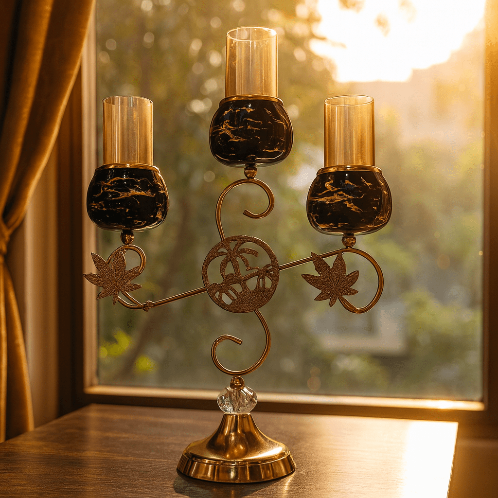Luxury 3 - Head Candle Holder - Zambeel