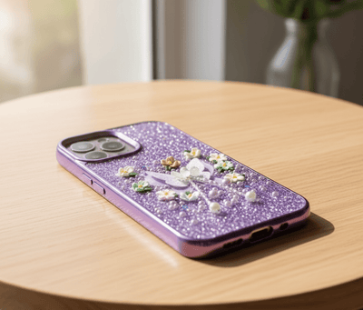 Luxury 3D Glitter Butterfly Phone iPhone Case - Zambeel