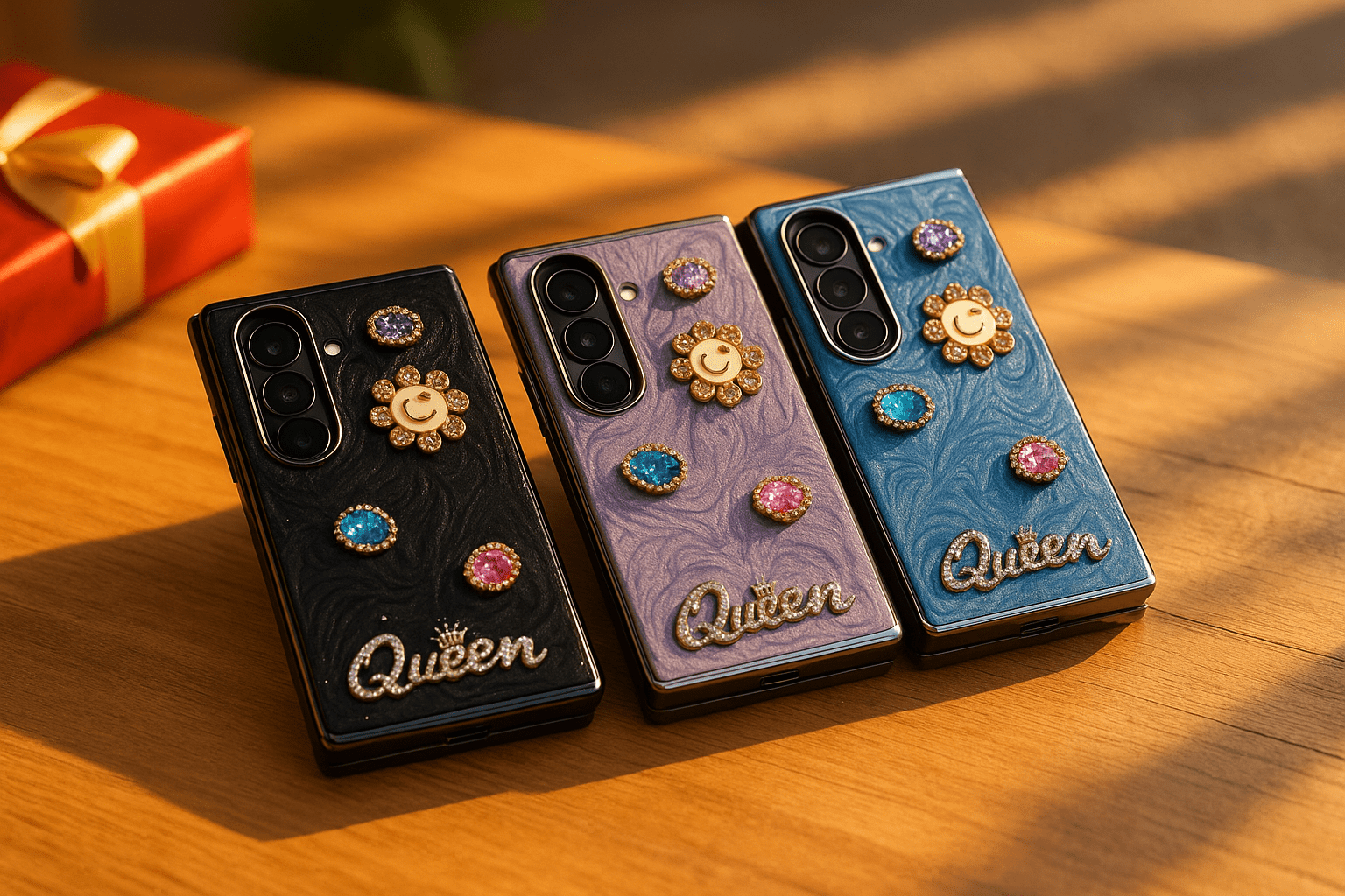 Luxury 3D Rhinestone & Pearl Case - Zambeel