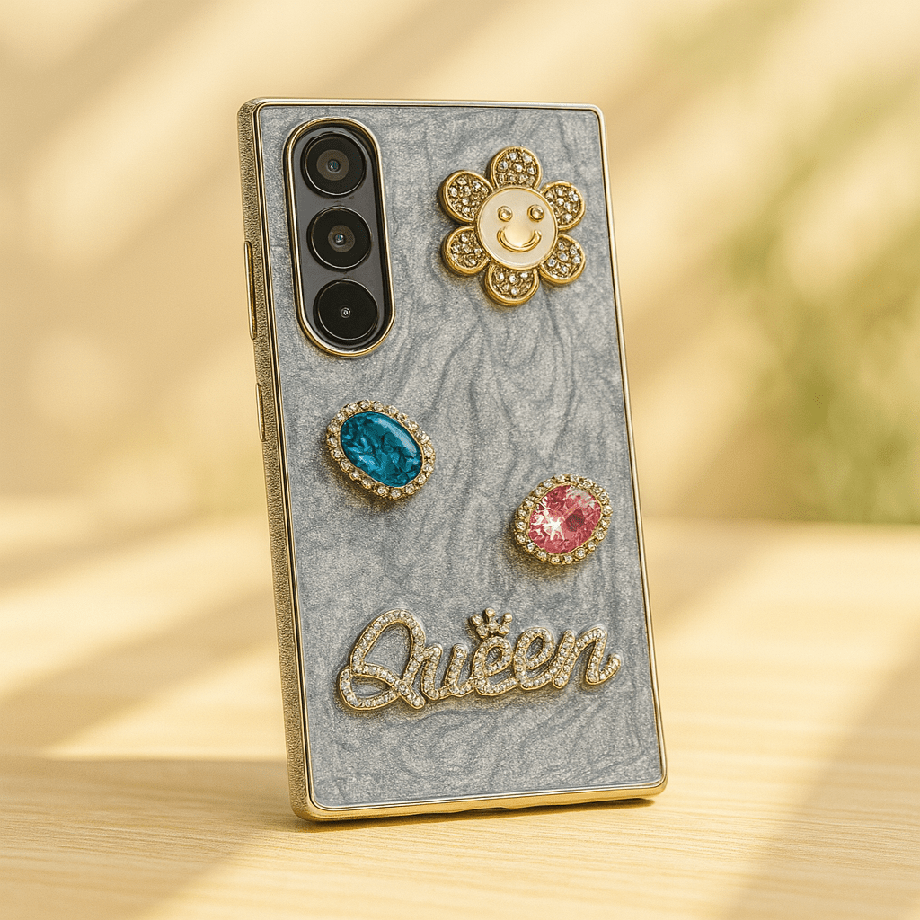 Luxury 3D Rhinestone & Pearl Case - Zambeel