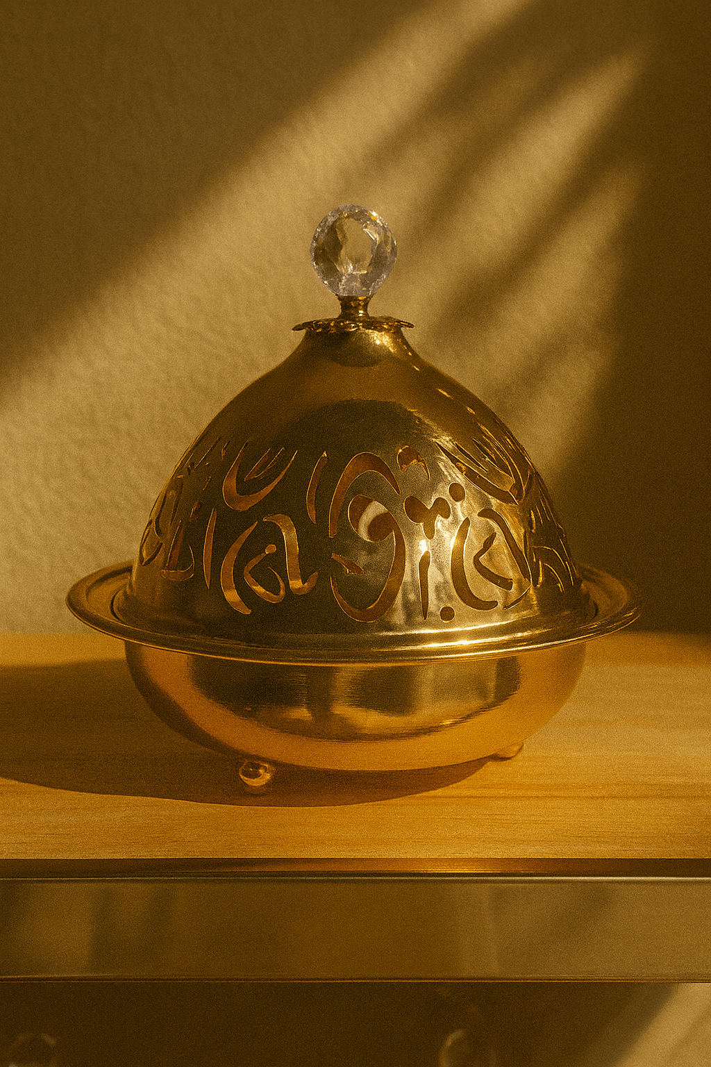 Luxury Arabic - Inspired Gold Food Warmer © - Zambeel
