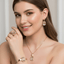 Luxury Crystal Frame Jewelry Set - Zambeel