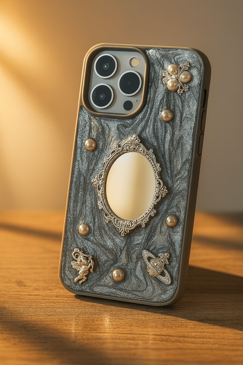 Luxury Retro Mirror iPhone Case - Zambeel