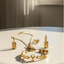 Luxury “V” Monogram Gold Jewelry Set - Zambeel