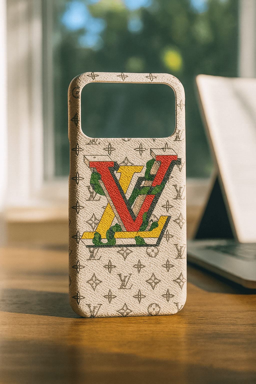 LV Leather iPhone Case - Zambeel