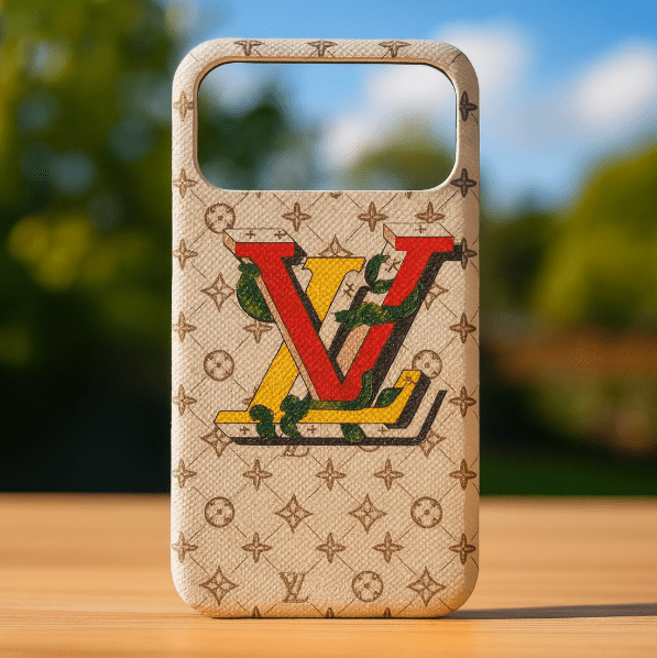 LV Leather iPhone Case - Zambeel