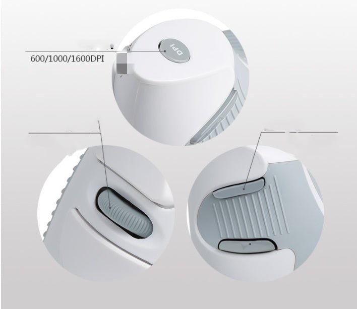 M 618 Wireless Vertical Mouse - Zambeel