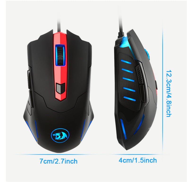 M705USB Wired Gaming Gaming Mouse For Desktop And Laptop Computers - Zambeel