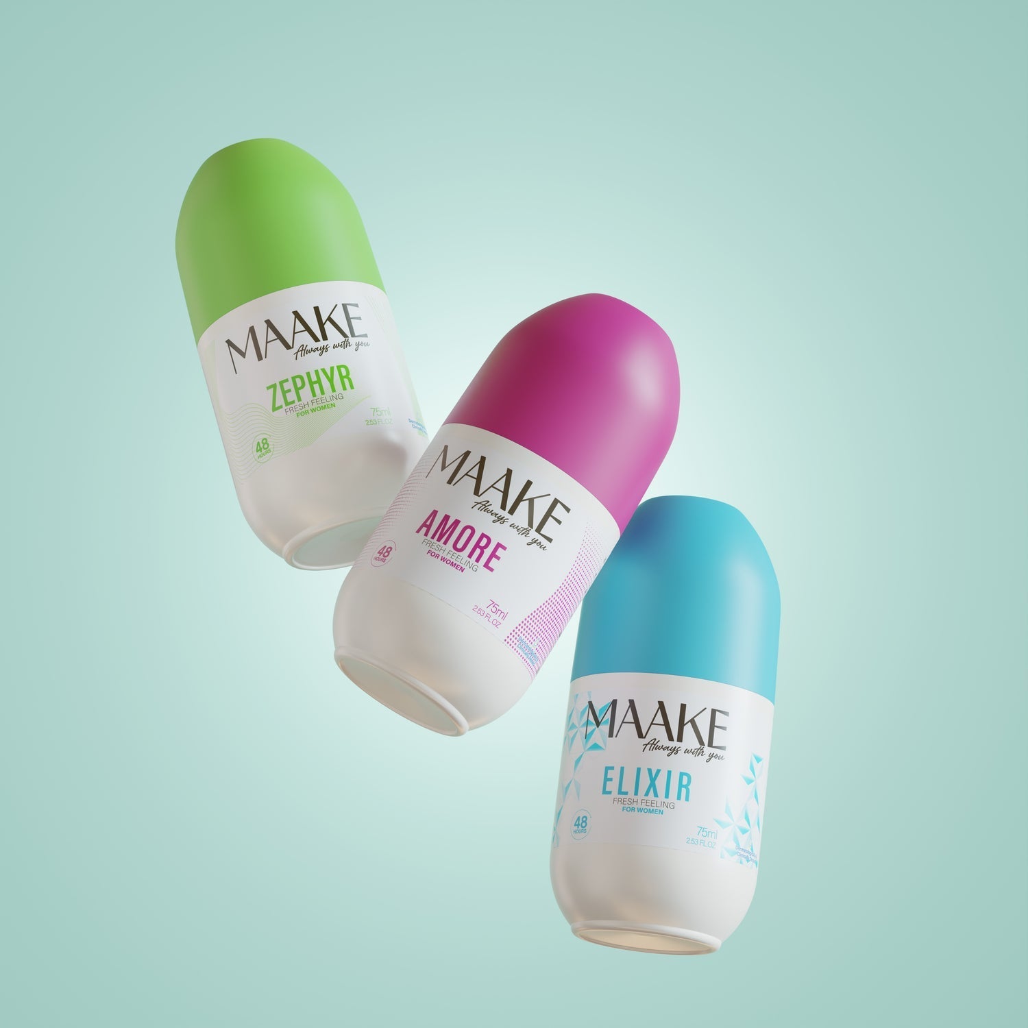 Maake - Antiperspirant Roll - Ons - Zambeel