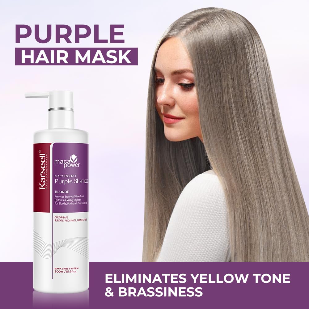 Maca Power - Essence Purple Shampoo (Original) - Zambeel