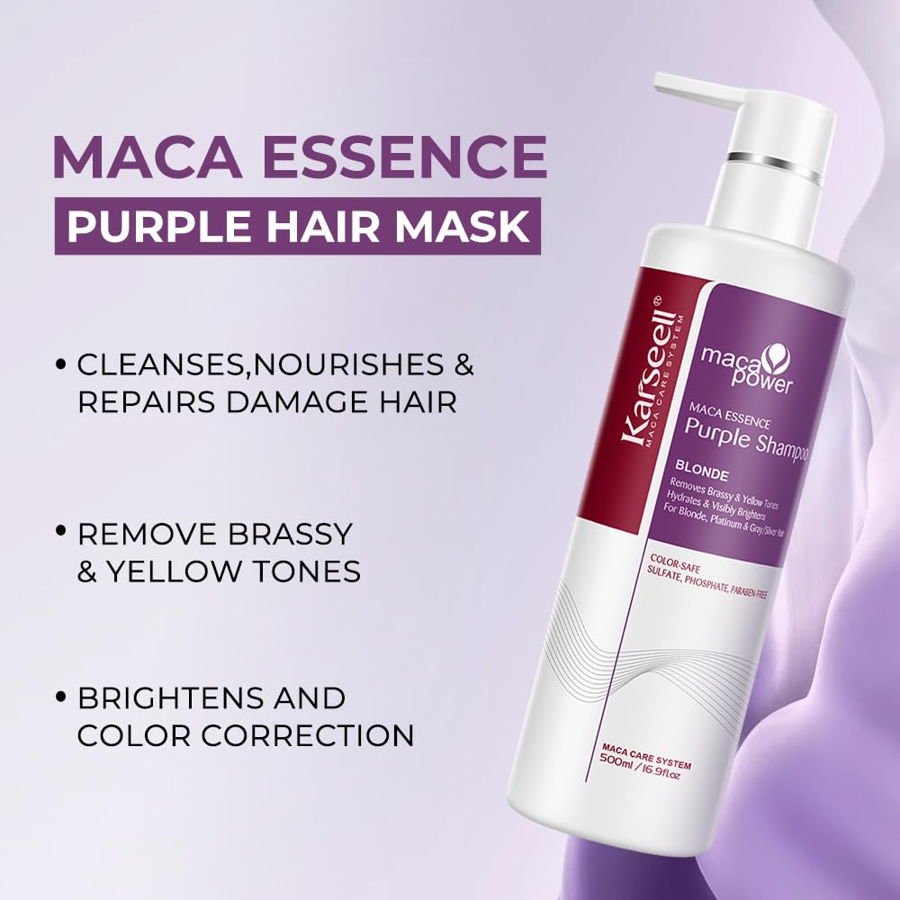 Maca Power - Essence Purple Shampoo (Original) - Zambeel