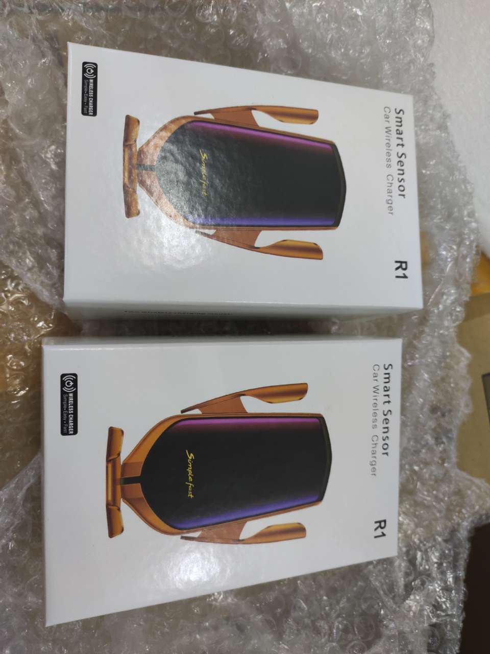 Magic Clip R1 Automatic Car Mobile Phone Holder Wireless Charger - Zambeel