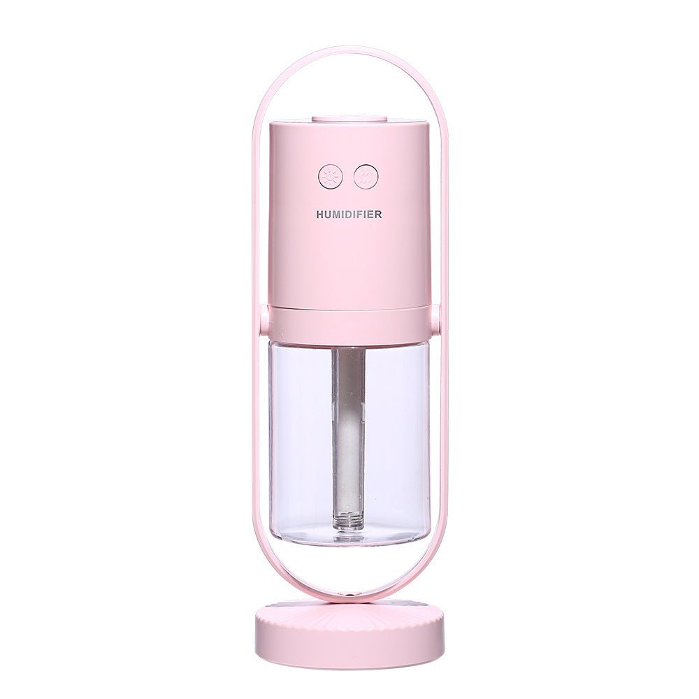 Magic Shadow USB Air Humidifier For Home With Projection Night Lights Ultrasonic Car Mist Maker Mini Office Air Purifier - Zambeel