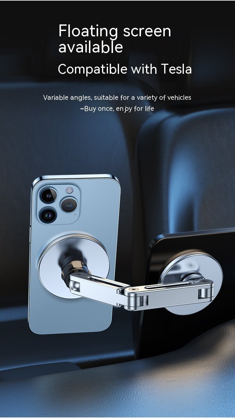 Magnetic Car Phone Holder Hanging Screen Car 360 Degree Rotating Metal Aluminum Alloy - Zambeel