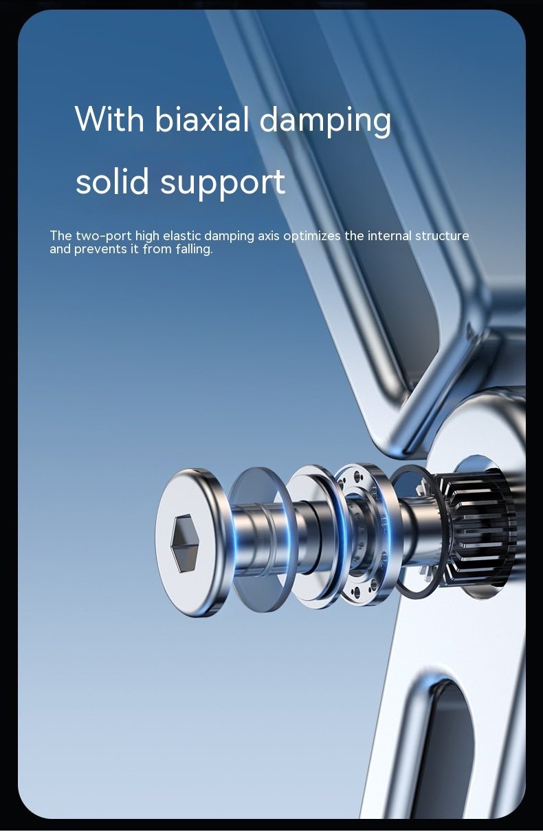 Magnetic Car Phone Holder Hanging Screen Car 360 Degree Rotating Metal Aluminum Alloy - Zambeel