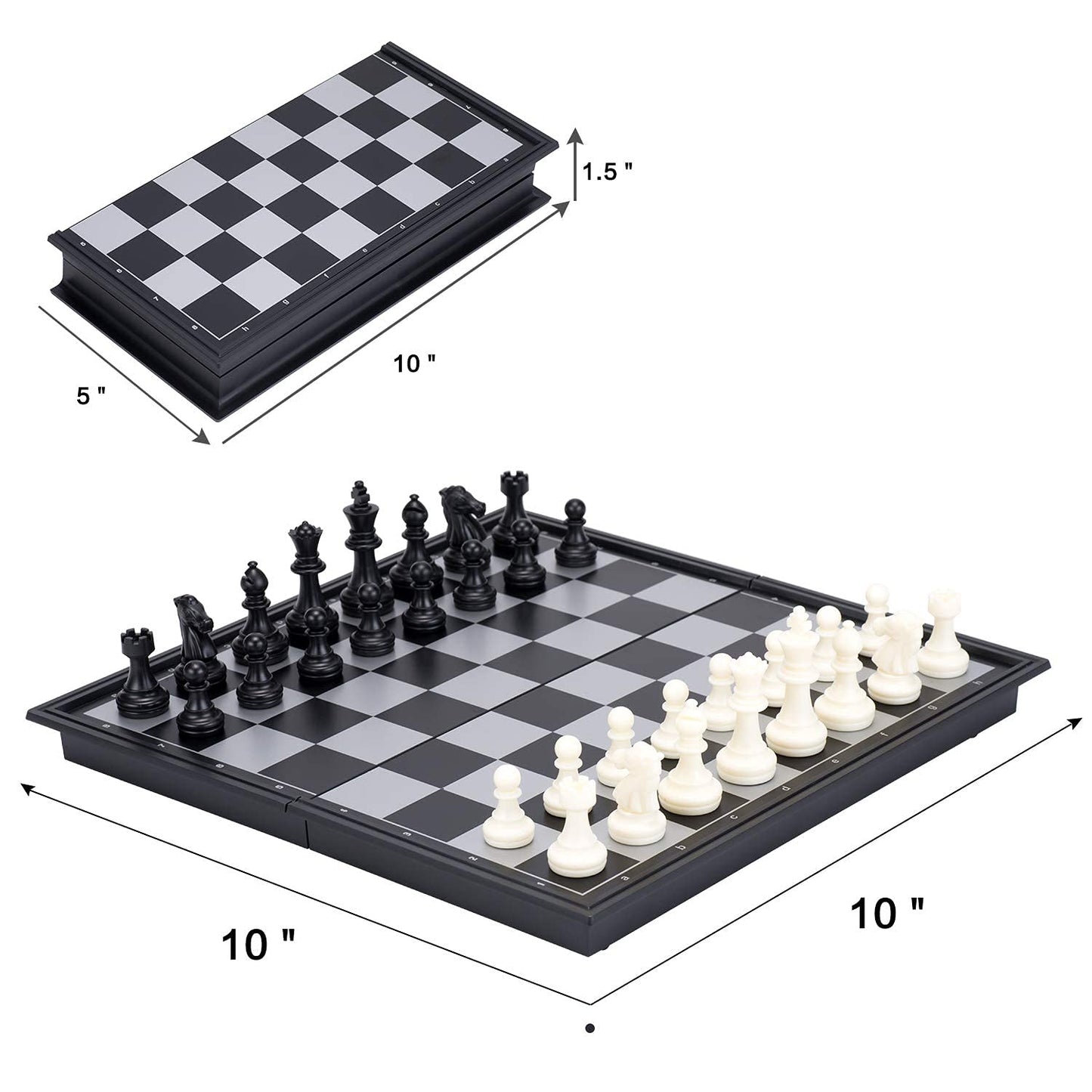 Magnetic & Folding Chess Set - Zambeel